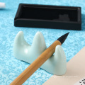 Classical Mount shape Imitation jade pen holder art